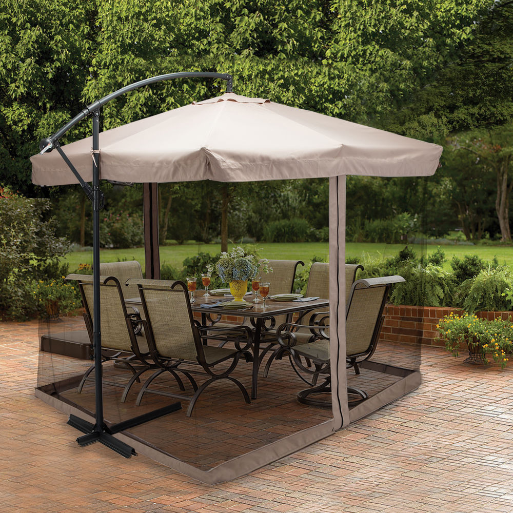 Best ideas about Sun Shades For Patio
. Save or Pin 9X9 Hanging fset Umbrella Outdoor Sun Shade w Mesh Now.