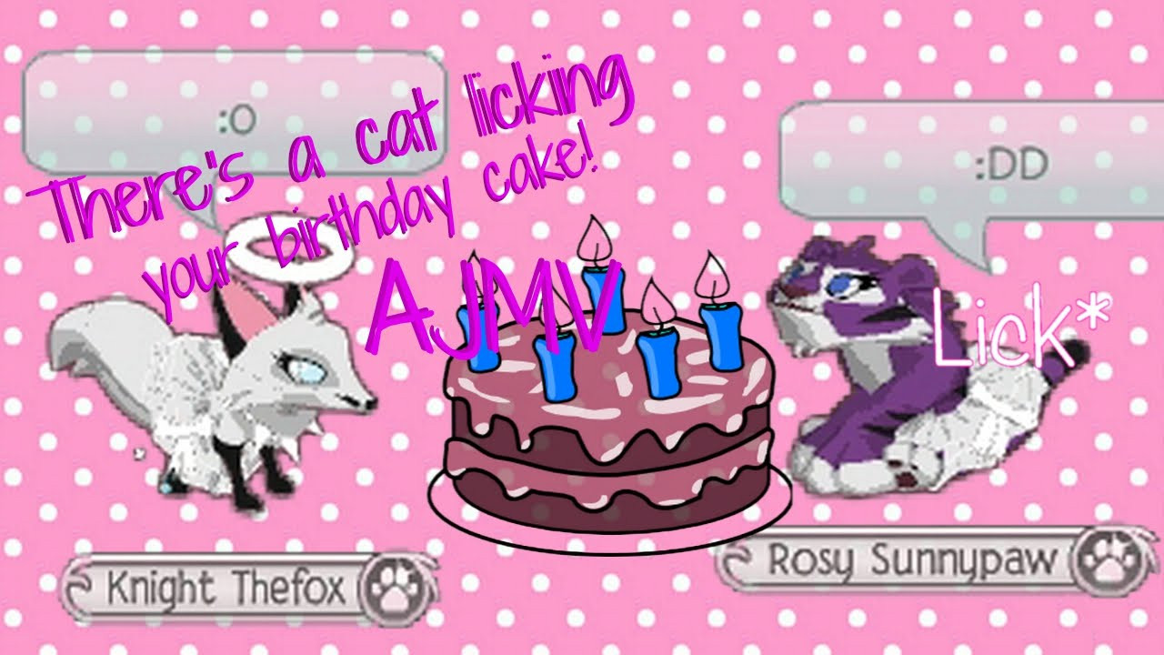 Best ideas about There's A Cat Licking Your Birthday Cake
. Save or Pin Animal jam There s a cat licking your birthday cake Now.