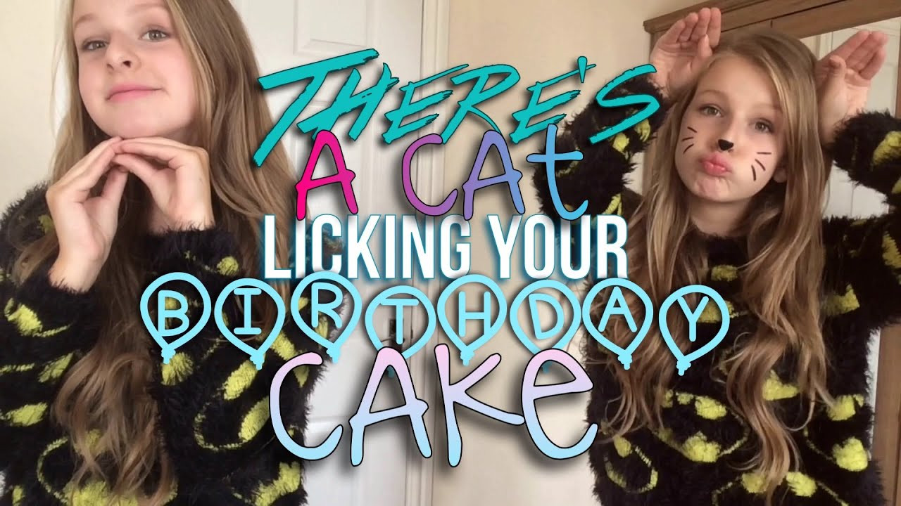 Best ideas about There's A Cat Licking Your Birthday Cake
. Save or Pin "There s a Cat Licking Your Birthday Cake Now.