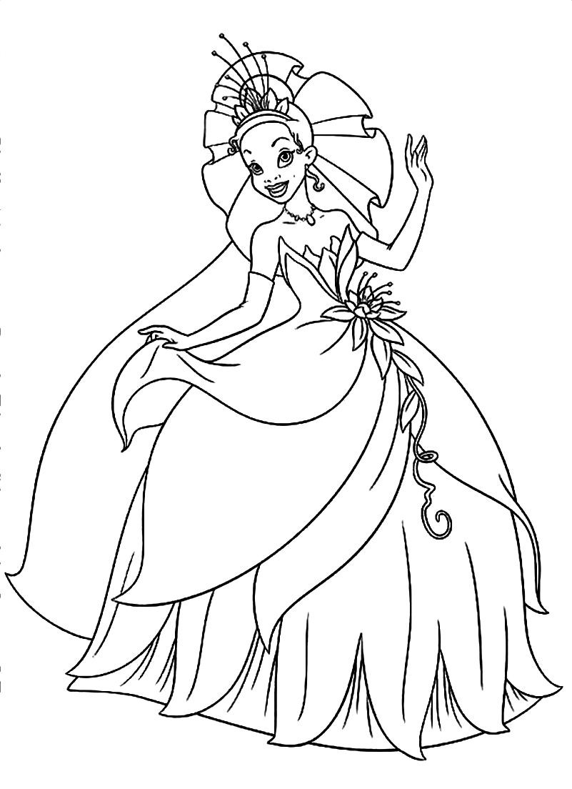 Best ideas about Tiana Printable Coloring Pages
. Save or Pin Free coloring pages of princess Now.