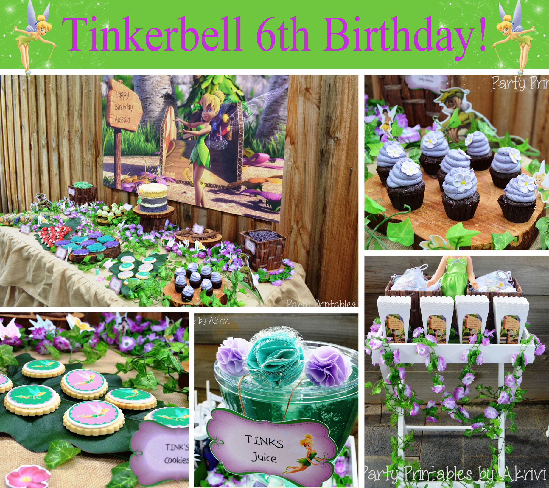 Best ideas about Tinkerbell Birthday Party Idea
. Save or Pin Cupcake Express Blog — DIY Printable Birthday Parties Now.