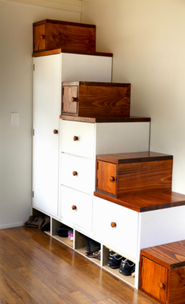 Best ideas about Tiny House Stairs
. Save or Pin Storage Stairs How To Design Them For Your Tiny House Now.