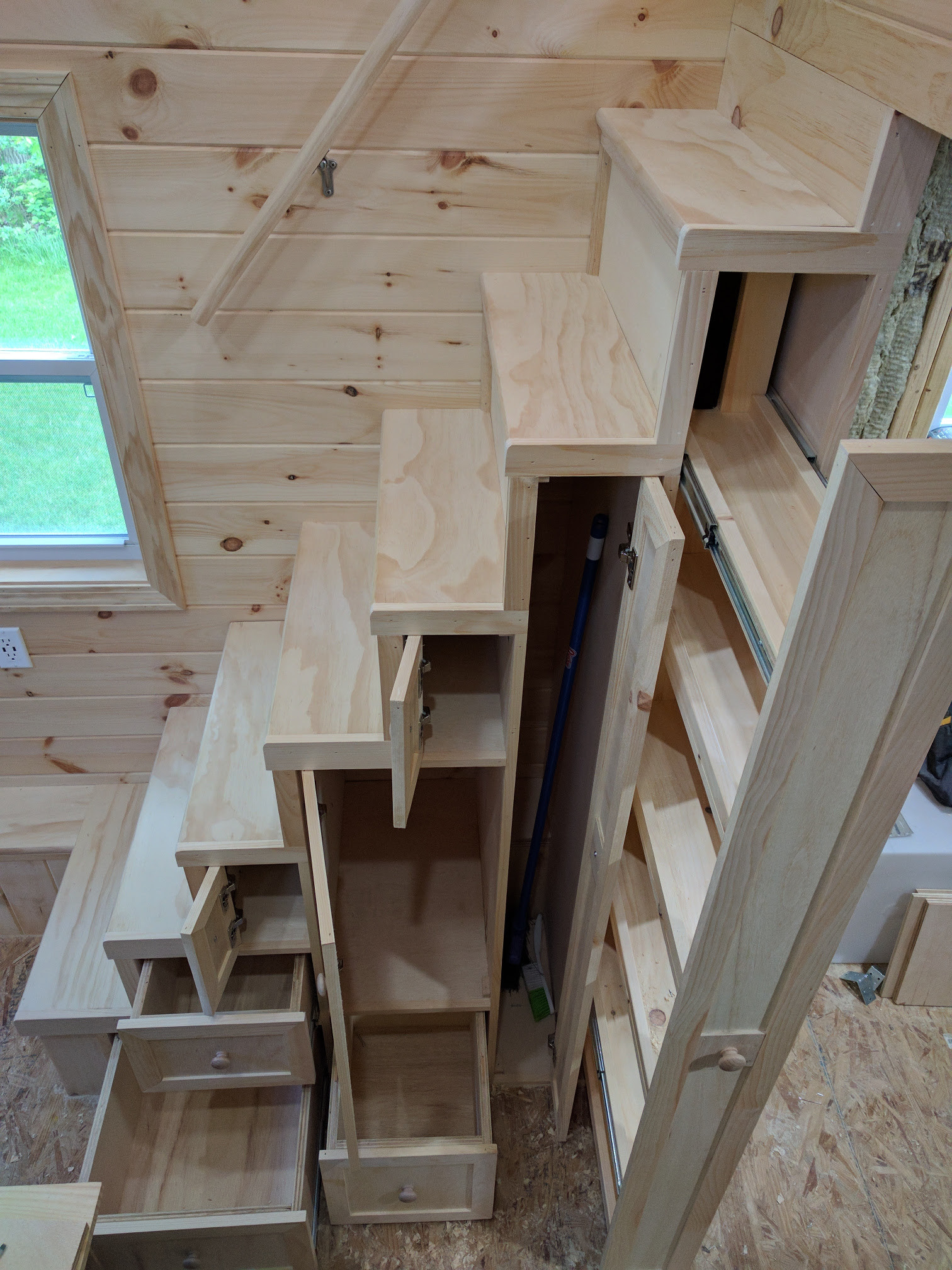 Best ideas about Tiny House Stairs
. Save or Pin Tiny House Stairs with Storage Shelves and Pantry Now.