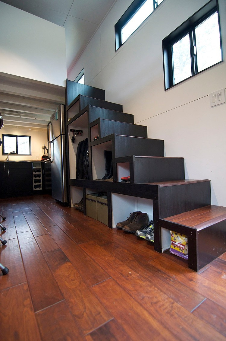 Best ideas about Tiny House Stairs
. Save or Pin Tiny House on Wheels by Andrew & Gabriella Morrison Now.