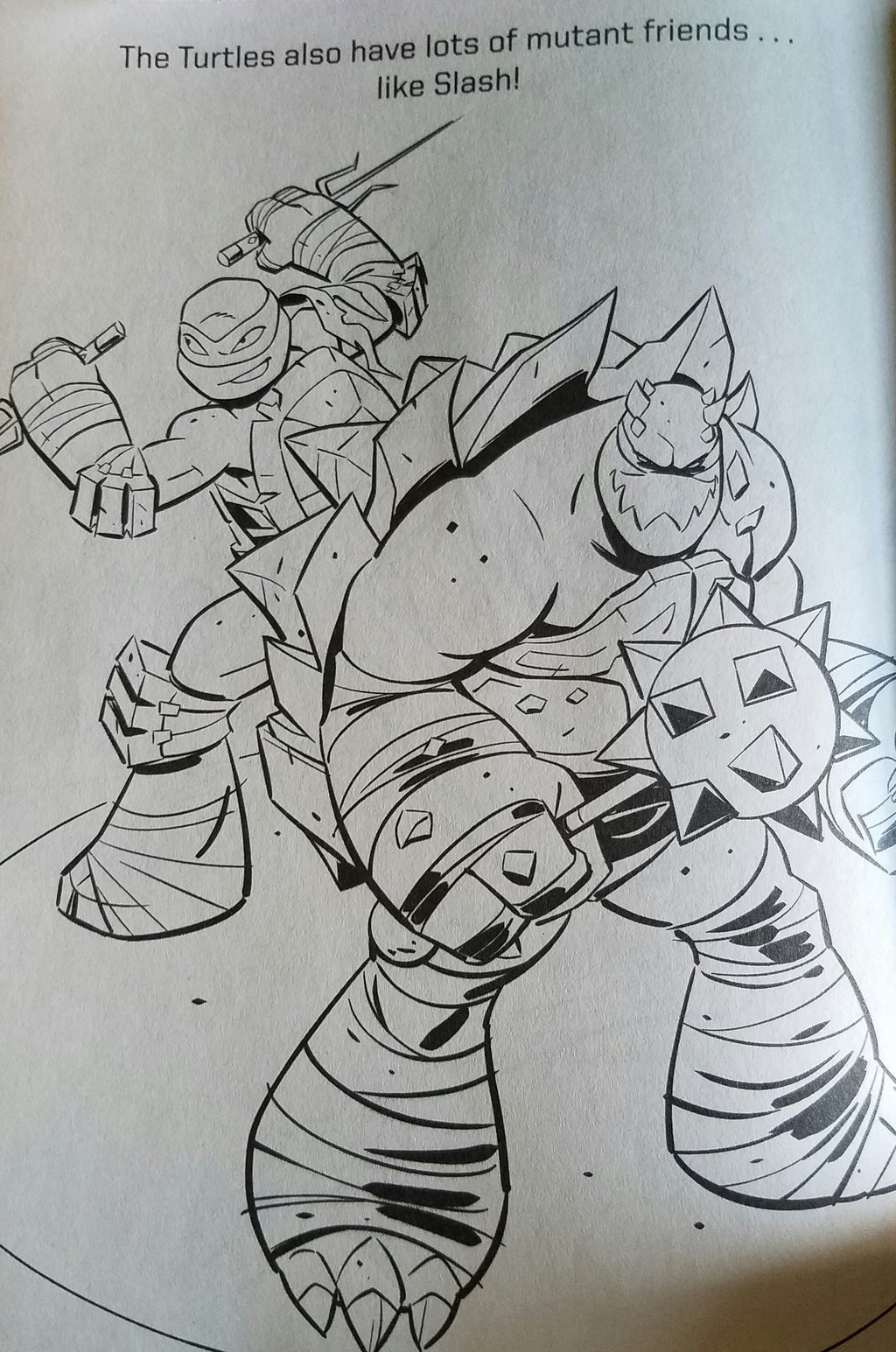 Best ideas about Tmnt Raph Coloring Pages For Boys
. Save or Pin TMNT Raph And Slash Coloring Page by NinjaTurtleFangirl Now.