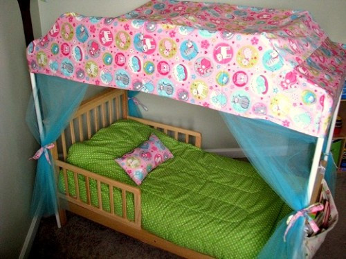 Best ideas about Toddler Bed Canopy DIY
. Save or Pin How To Turn A Bed Into A Canopy Bed Using PVC Pipes Now.