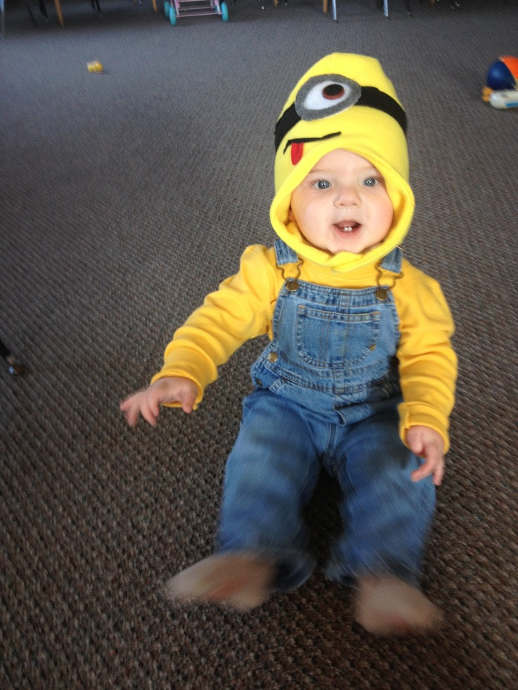 Best ideas about Toddler Minion Costume DIY
. Save or Pin Minion costume for infant boy Now.