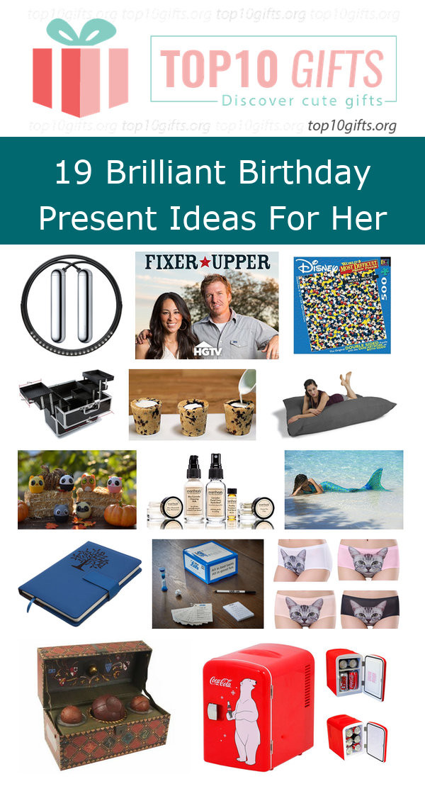 Best ideas about Top 10 Birthday Gifts For Her
. Save or Pin Top 25th Birthday Gift Ideas for Girls 19 Gifts for Her Now.