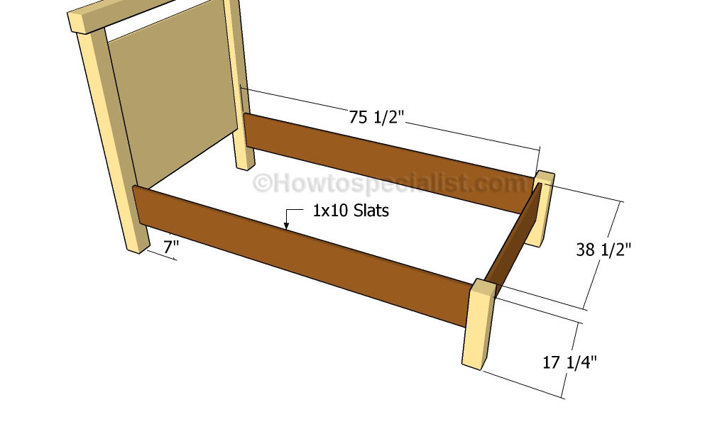 Best ideas about Twin Bed DIY Plans
. Save or Pin build a twin bed frame twin bed plans howtospecialist how Now.