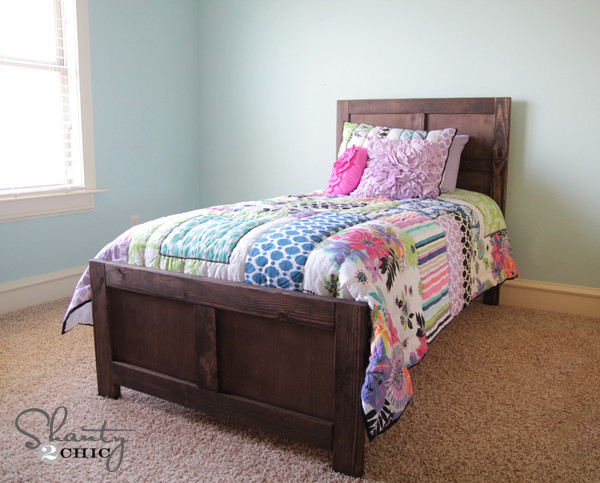 Best ideas about Twin Bed DIY Plans
. Save or Pin DIY Bed Pottery Barn Inspired Shanty 2 Chic Now.