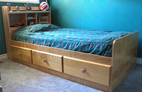 Best ideas about Twin Bed DIY Plans
. Save or Pin Woodworking Project Paper Plan to Build a Mate s Twin Bed Now.