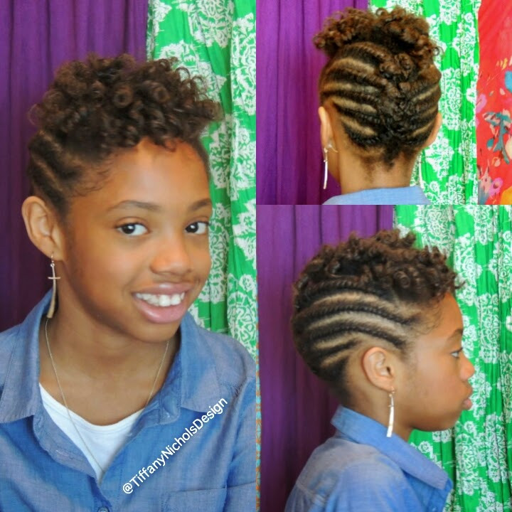 Best ideas about Twisted Hairstyles For Kids
. Save or Pin Natural Hairstyle for Kids Flat Twist and Roller Set Now.