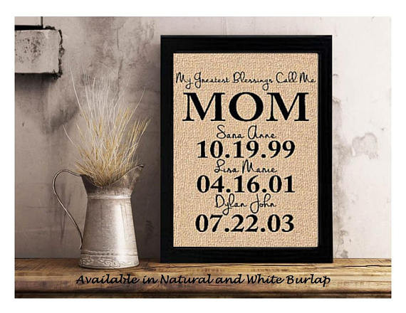 Best ideas about Unique Birthday Gifts For Moms
. Save or Pin Personalized Gift For Mom Mom Personalized Gift Now.