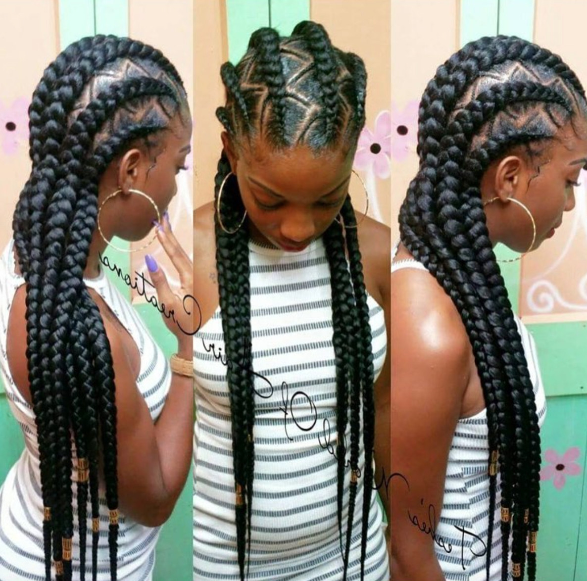 Best ideas about Unique Braid Hairstyles
. Save or Pin Joseline Cornrows Natural Hairstyles Now.