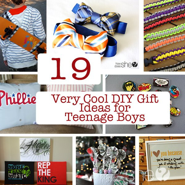 Best ideas about Unique Gift Ideas For Boys
. Save or Pin 19 Very Cool DIY Gift Ideas for Teenage Boys Now.