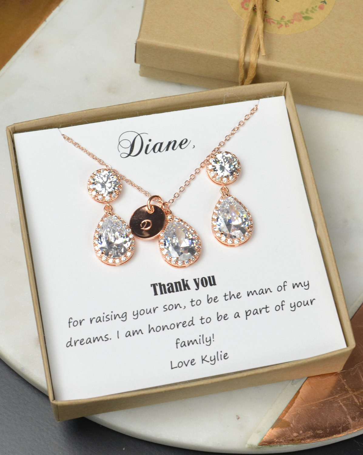 Best ideas about Unique Mother Of The Bride Gift Ideas
. Save or Pin Mother of the Groom Bride Gift Personalized Bridesmaids Gift Now.