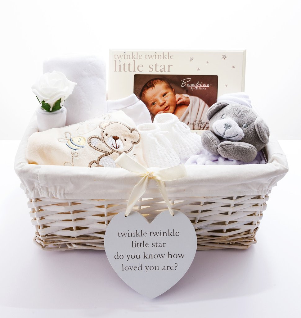 Best ideas about Unisex Baby Gift Ideas
. Save or Pin Neutral Baby Hampers Baby Shower Gift Ideas Now.