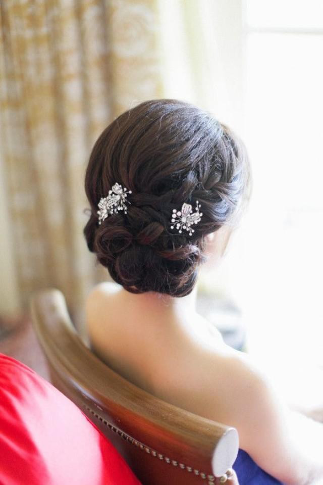 Best ideas about Updo Hairstyle Accessories
. Save or Pin Updo Hair Model Updo With Sparkly Accessories Now.