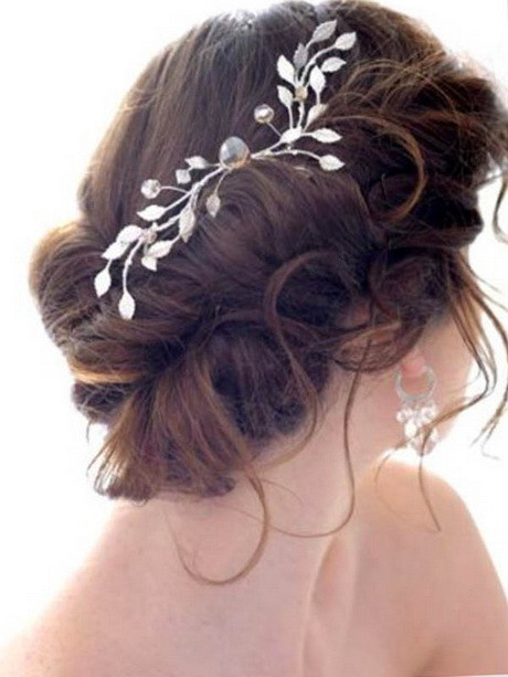 Best ideas about Updo Hairstyle Accessories
. Save or Pin Bridal hairstyles with accessories Now.