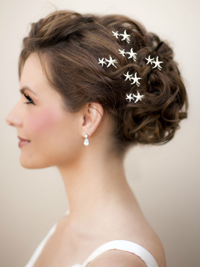 Best ideas about Updo Hairstyle Accessories
. Save or Pin Beach Wedding Hair Styles Bridal Hair Now.