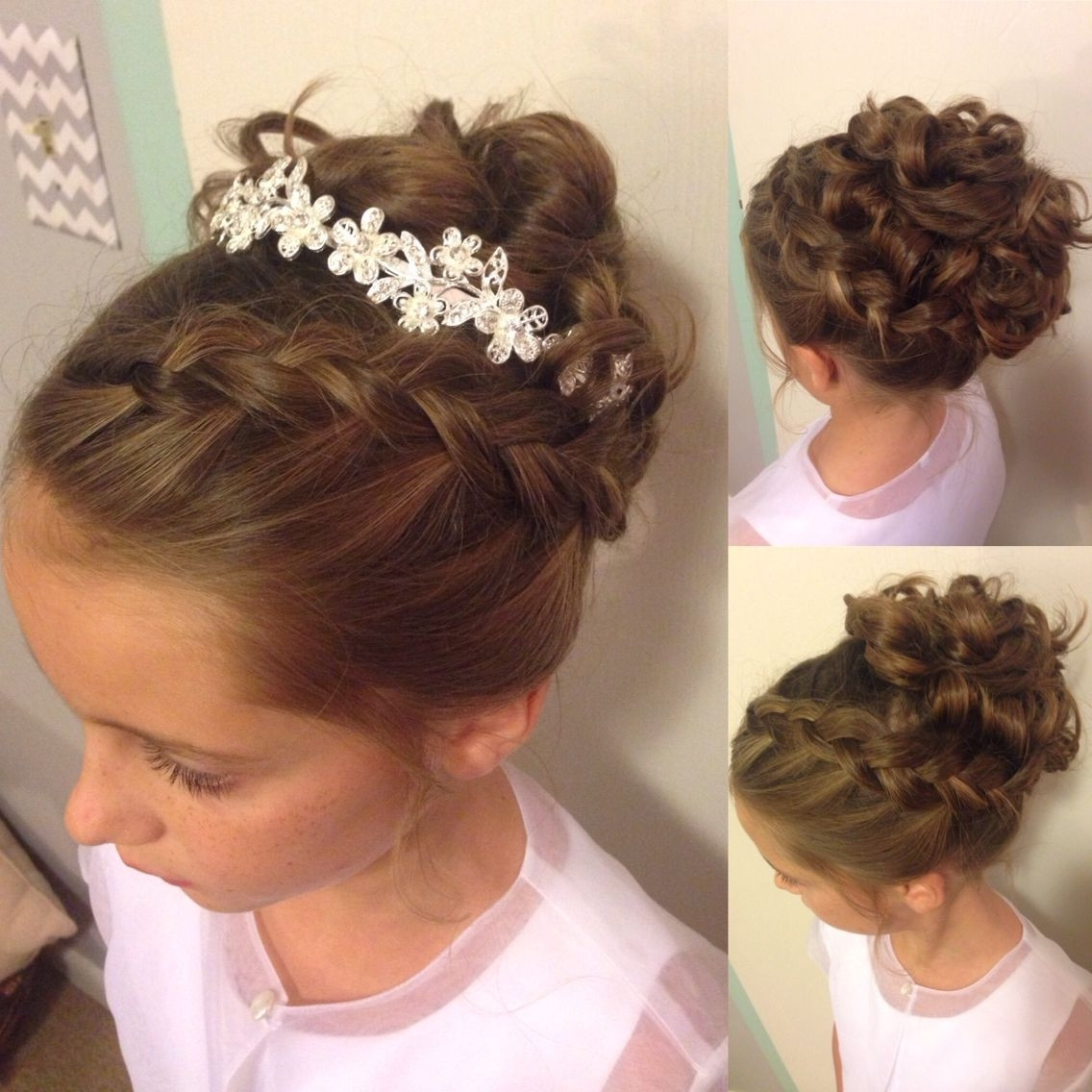 Best ideas about Updo Hairstyles For Girls
. Save or Pin 15 Inspirations of Easy Updo Hairstyles For Kids Now.