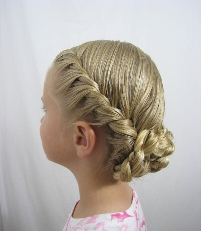 Best ideas about Updo Hairstyles For Kids
. Save or Pin Quick Easy Updos For Kids 2018 Now.