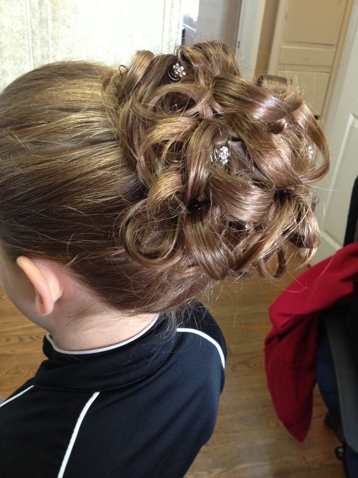 Best ideas about Updo Hairstyles For Kids
. Save or Pin 17 Best images about Daddy daughter dance hairstyles on Now.