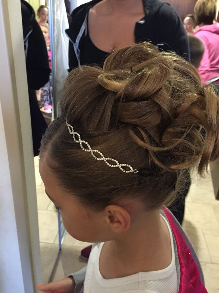 Best ideas about Updo Hairstyles For Kids
. Save or Pin Chignon Kids Now.