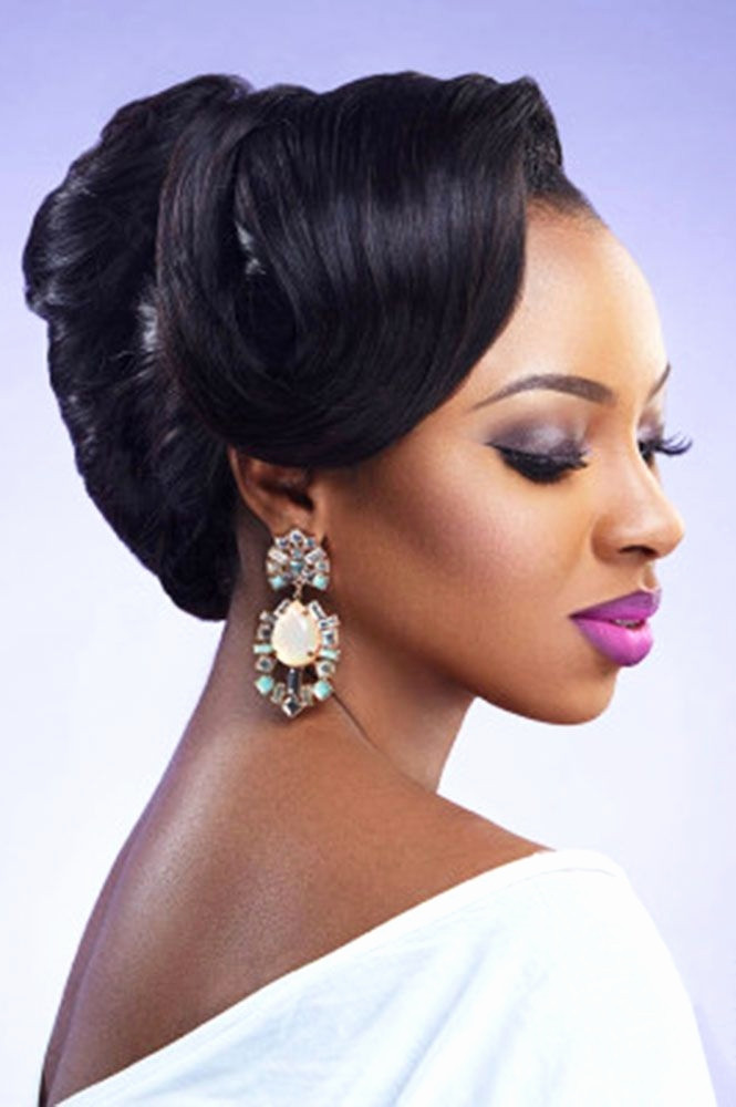 Best ideas about Updos African American Hairstyles
. Save or Pin Wedding Hairstyles for Black Women african american Now.