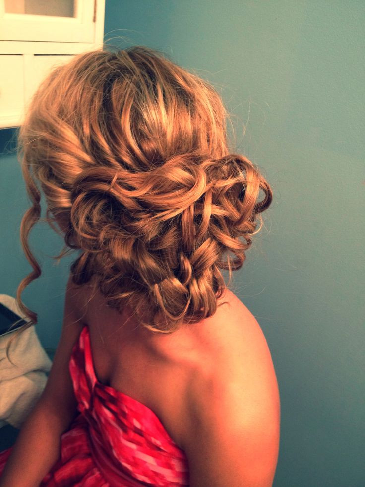 Best ideas about Updos Hairstyles For Homecoming
. Save or Pin Curly Hairstyles For Prom Party Fave HairStyles Now.