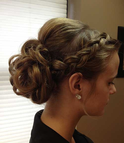 Best ideas about Updos Hairstyles For Homecoming
. Save or Pin 40 New Updo Hairstyles for Prom Long Hairstyles 2016 2017 Now.