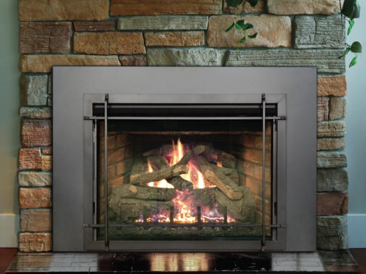 Best ideas about Vent Free Gas Fireplace Insert
. Save or Pin Gas fireplace insert direct vent fireplace installation Now.