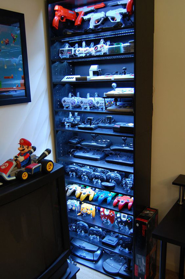Best ideas about Video Game Storage Ideas
. Save or Pin 15 Cool Ways To Video Game Controller Storage Now.