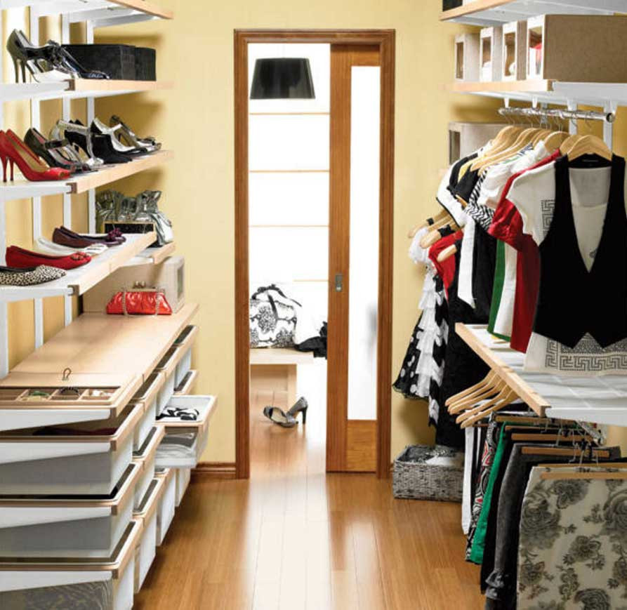 Best ideas about Walk In Closet Organizing Ideas
. Save or Pin Small walk in closet ideas with shoe shelving Now.