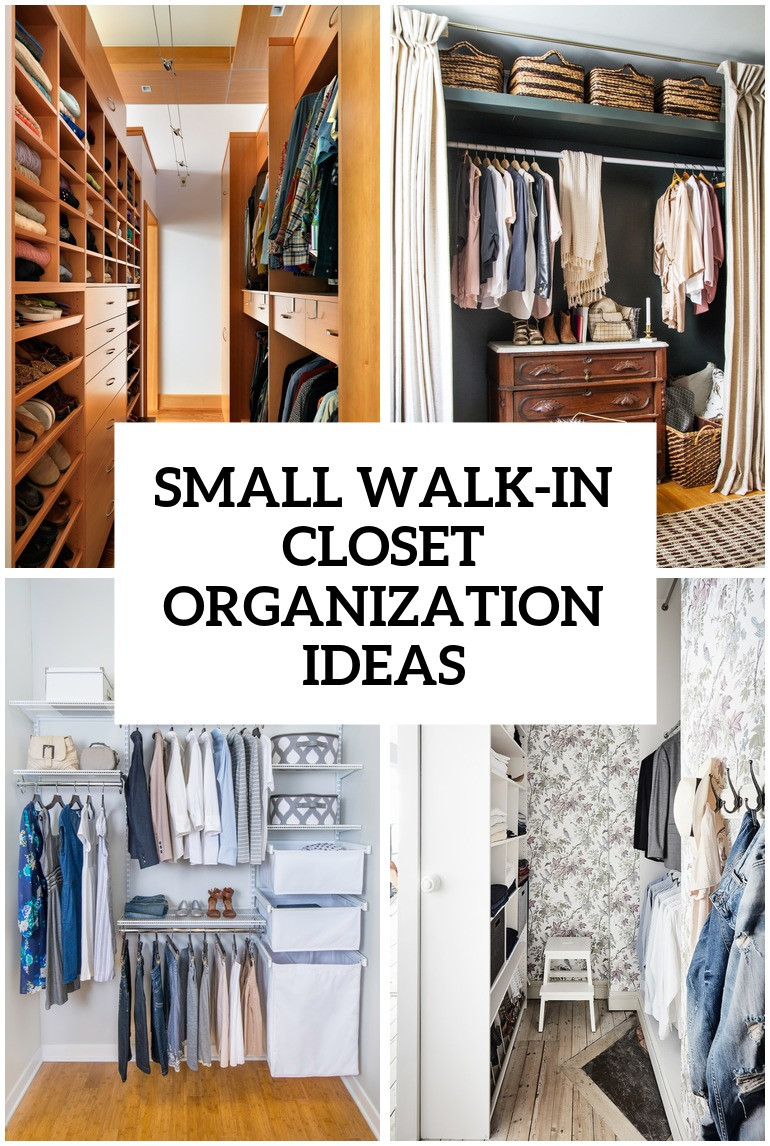 Best ideas about Walk In Closet Organizing Ideas
. Save or Pin 4 Small Walk In Closet Organization Tips And 28 Ideas Now.