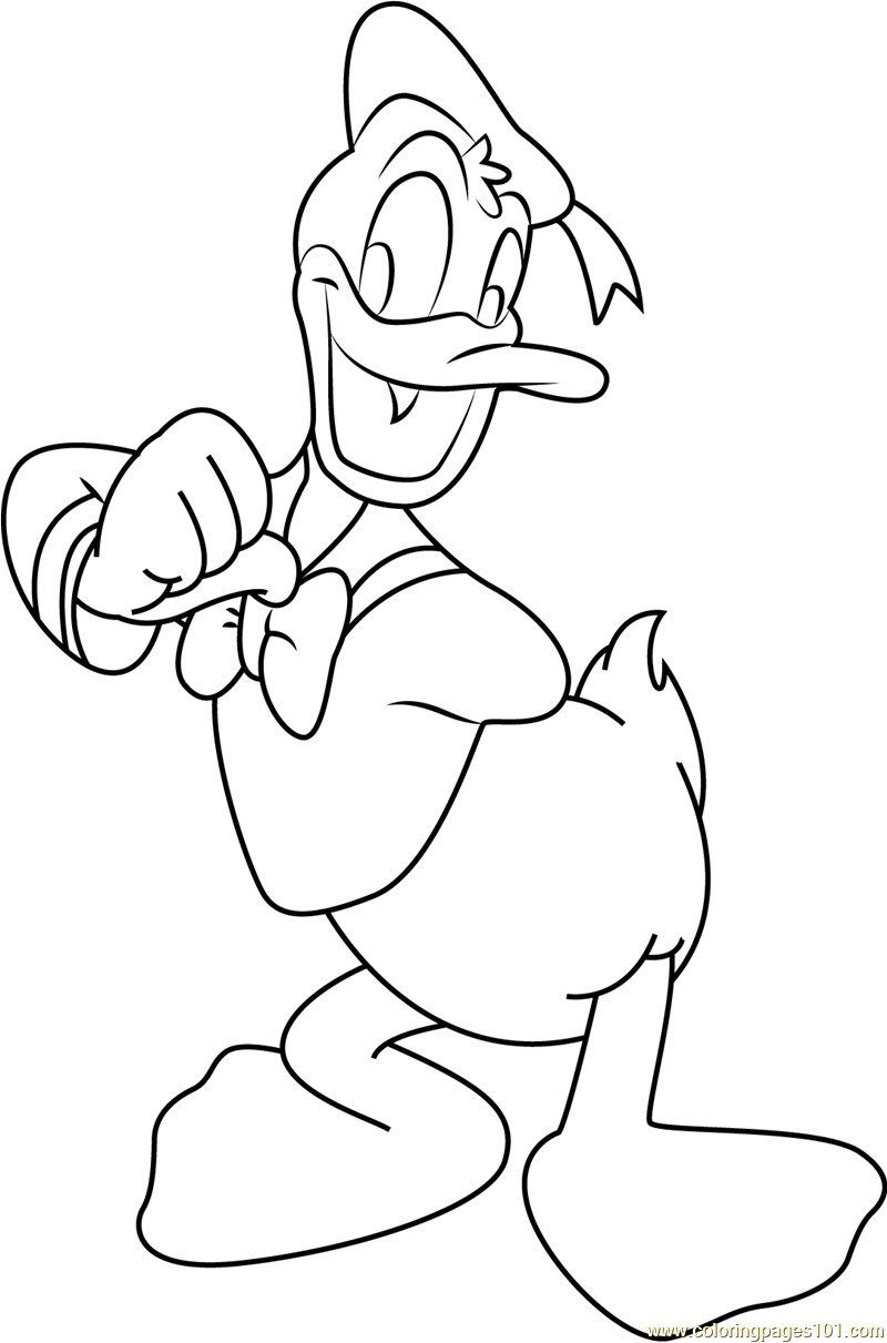 Best ideas about Walt Disney Free Coloring Pages
. Save or Pin Donald Duck by Walt Disney Coloring Page Free Donald Now.