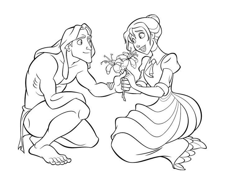 Best ideas about Walt Disney Free Coloring Pages
. Save or Pin 7 Free Walt Disney Tarzan Printable Coloring Pages Now.