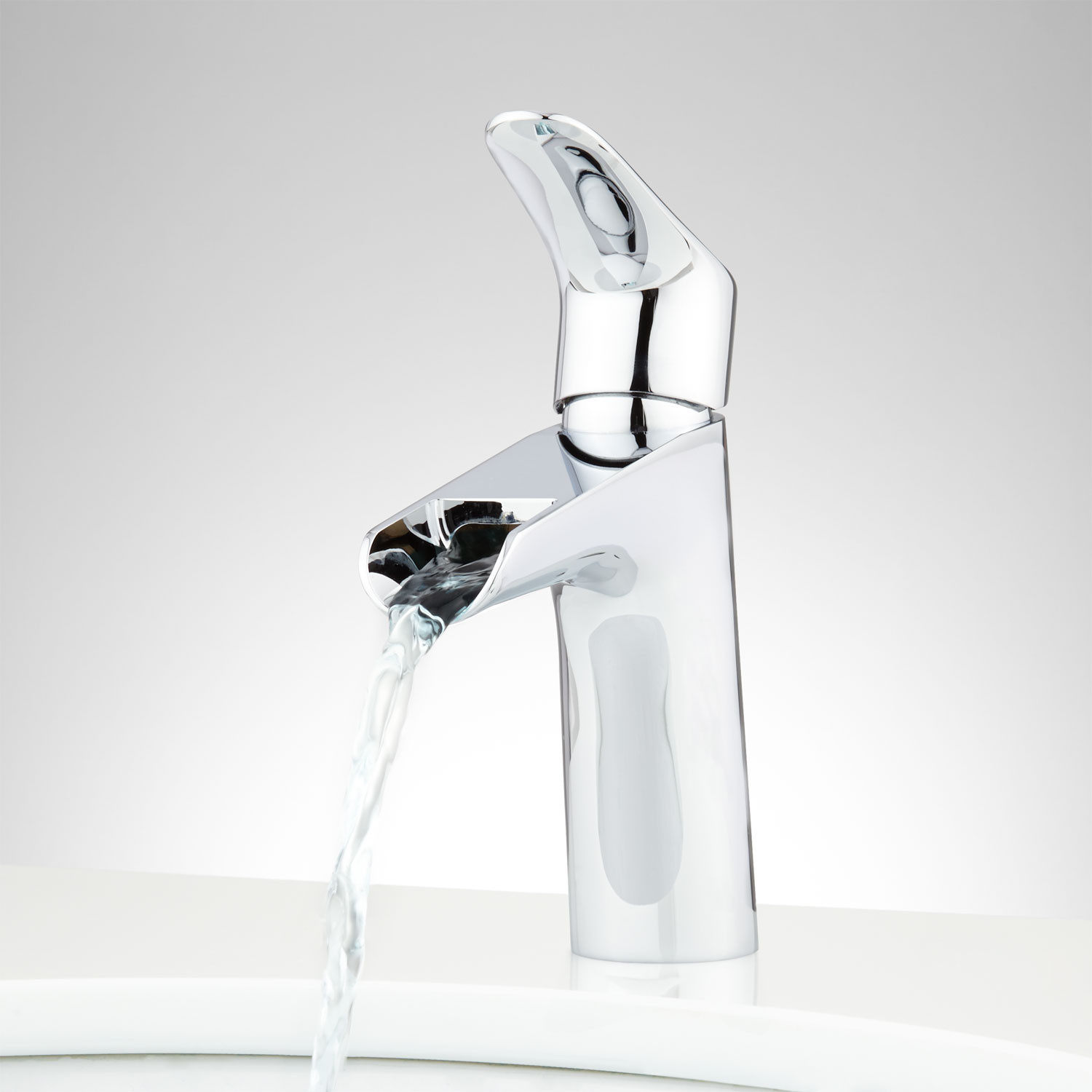 Best ideas about Waterfall Bathroom Faucet
. Save or Pin Kopren Single Hole Waterfall Faucet Single Hole Faucets Now.