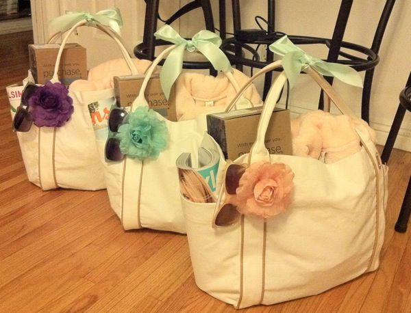 Best ideas about Wedding Gift Ideas For Bridesmaids
. Save or Pin Bridesmaid Gift Bags on Pinterest Now.