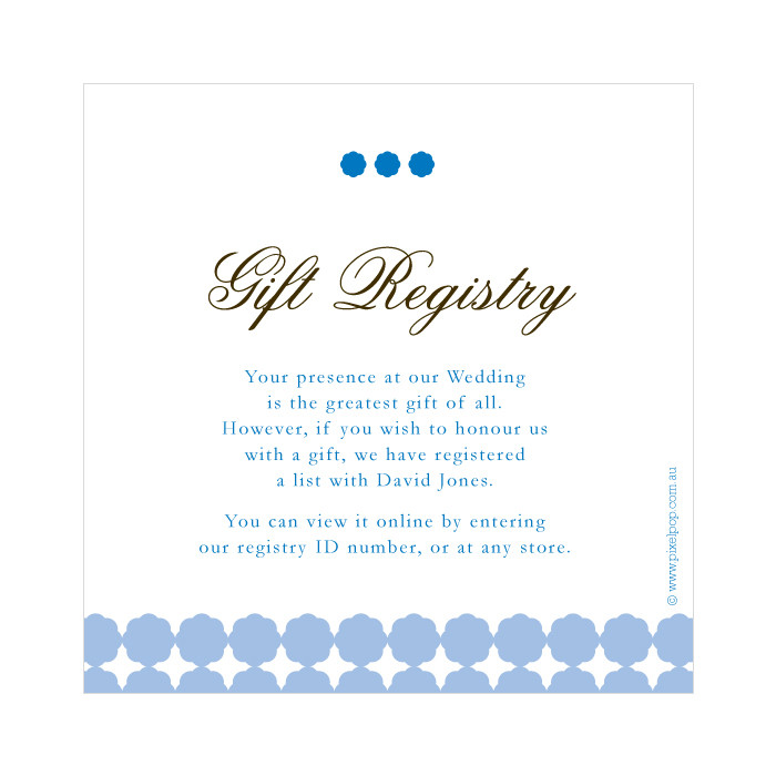 Best ideas about Wedding Gift Registry Ideas
. Save or Pin 5 Best of Wedding Gift Registry Cards Wedding Now.