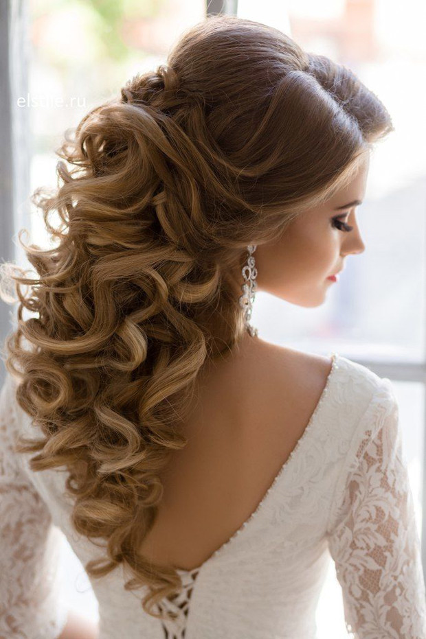 Best ideas about Wedding Hairstyles Down
. Save or Pin 10 Gorgeous Half Up Half Down Wedding Hairstyles Now.