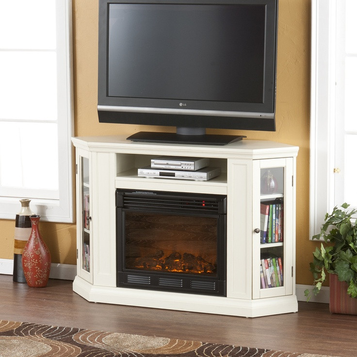 Best ideas about White Corner Fireplace Tv Stand
. Save or Pin Best 25 Corner fireplace tv stand ideas on Pinterest Now.