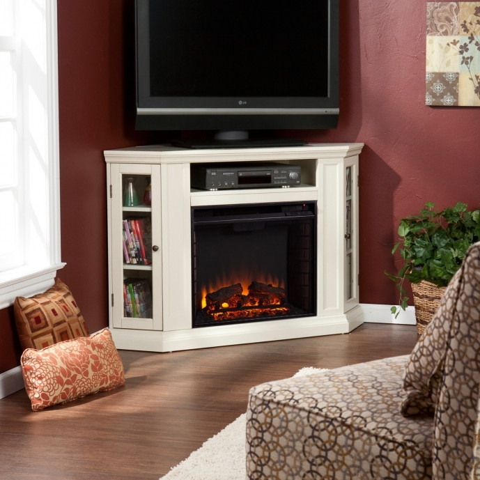 Best ideas about White Corner Fireplace Tv Stand
. Save or Pin Small Corner Electric Fireplace TV Stand Ideas Now.