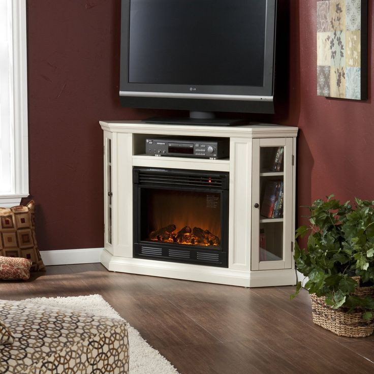 Best ideas about White Corner Fireplace Tv Stand
. Save or Pin 1000 images about Corner Fireplace TV Stand on Pinterest Now.