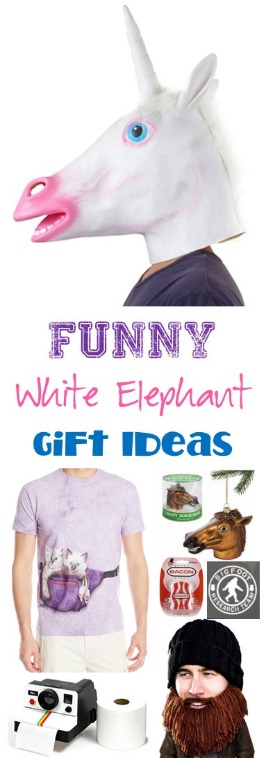 Best ideas about White Elephant Gag Gift Ideas
. Save or Pin 101 Best White Elephant Gifts Ever Funny Gift Ideas Now.