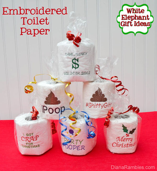 Best ideas about White Elephant Gag Gift Ideas
. Save or Pin White Elephant Gift Ideas Potty Edition Gag Gifts Exchange Now.