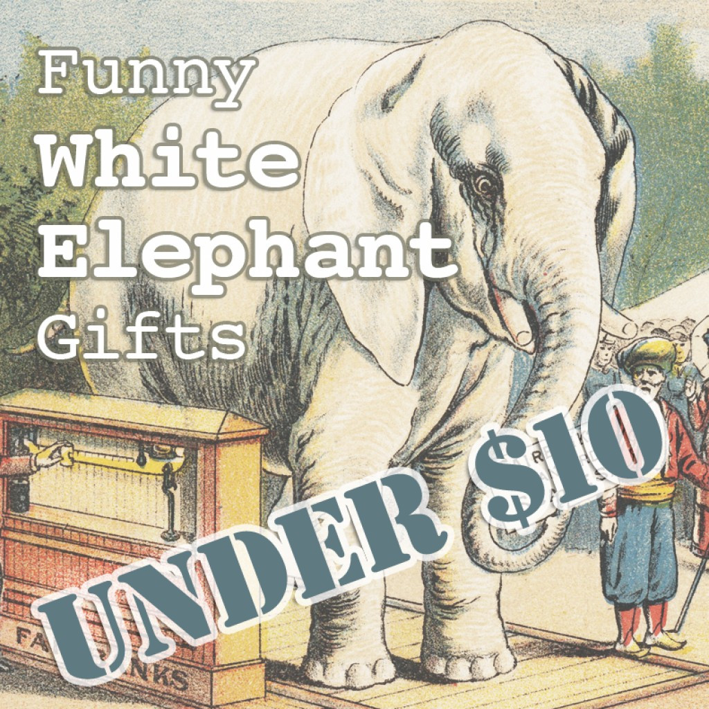 Best ideas about White Elephant Gag Gift Ideas
. Save or Pin 20 Funny White Elephant Gifts Under $10 Now.