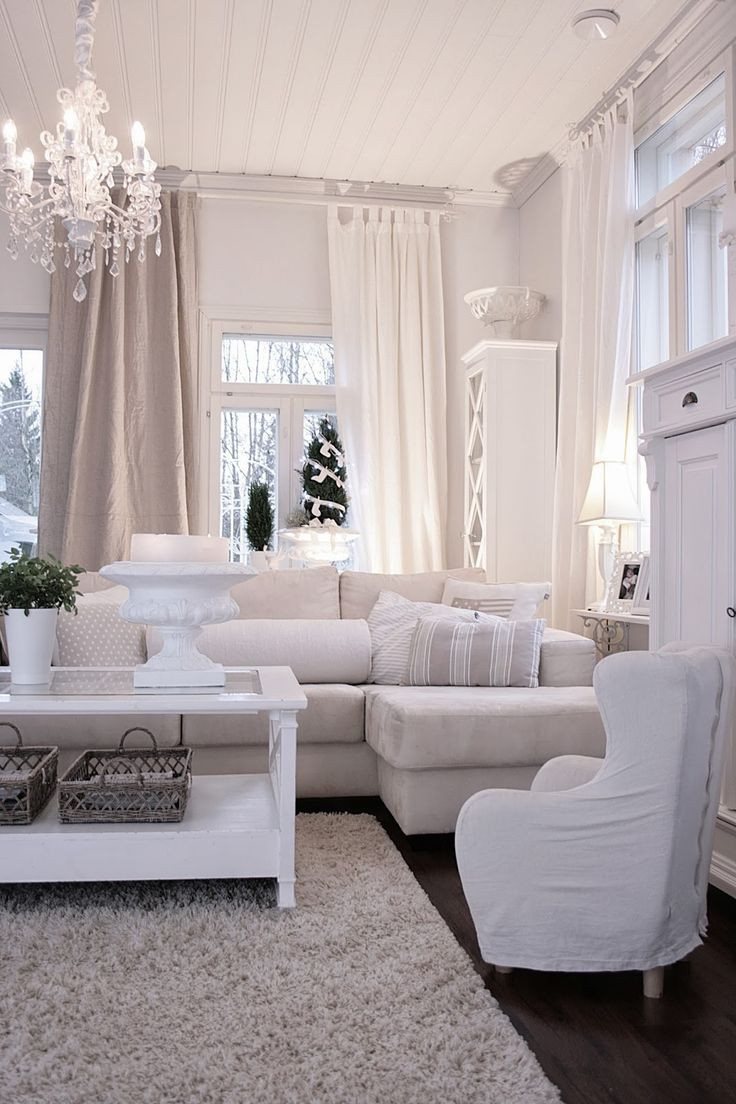 Best ideas about White Living Room
. Save or Pin 10 Home DéCor Tricks to Brighten up a Dark Room Now.