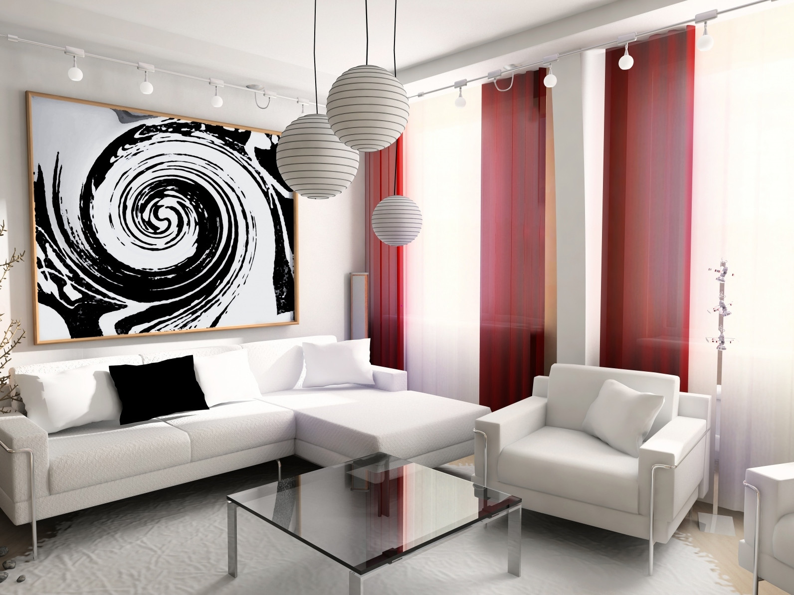 Best ideas about White Living Room
. Save or Pin 28 Red and White Living Rooms Now.