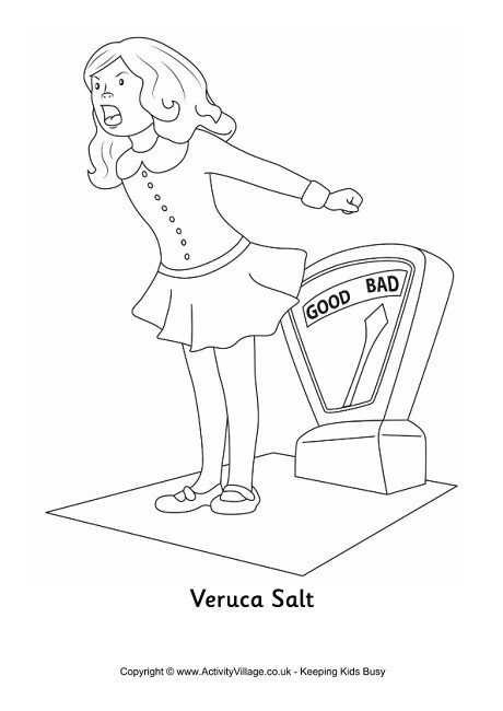 Best ideas about Willy Wonka Coloring Pages
. Save or Pin Veruca Salt Colouring Page Now.